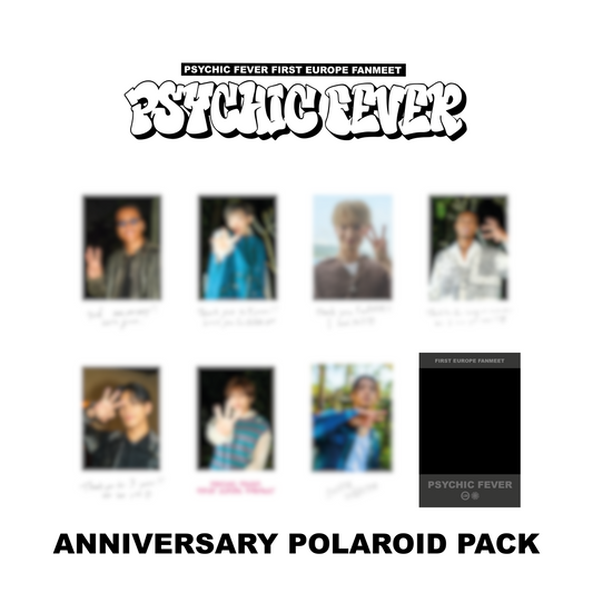 PREORDER: Special Anniversary Polaroid Style Pack - PSYCHIC FEVER 1ST EUROPE FANMEET TOUR MD