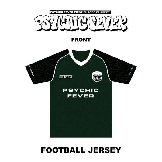 PREORDER: Short Sleeved Football Jersey - PSYCHIC FEVER 1ST EUROPE FANMEET TOUR MD