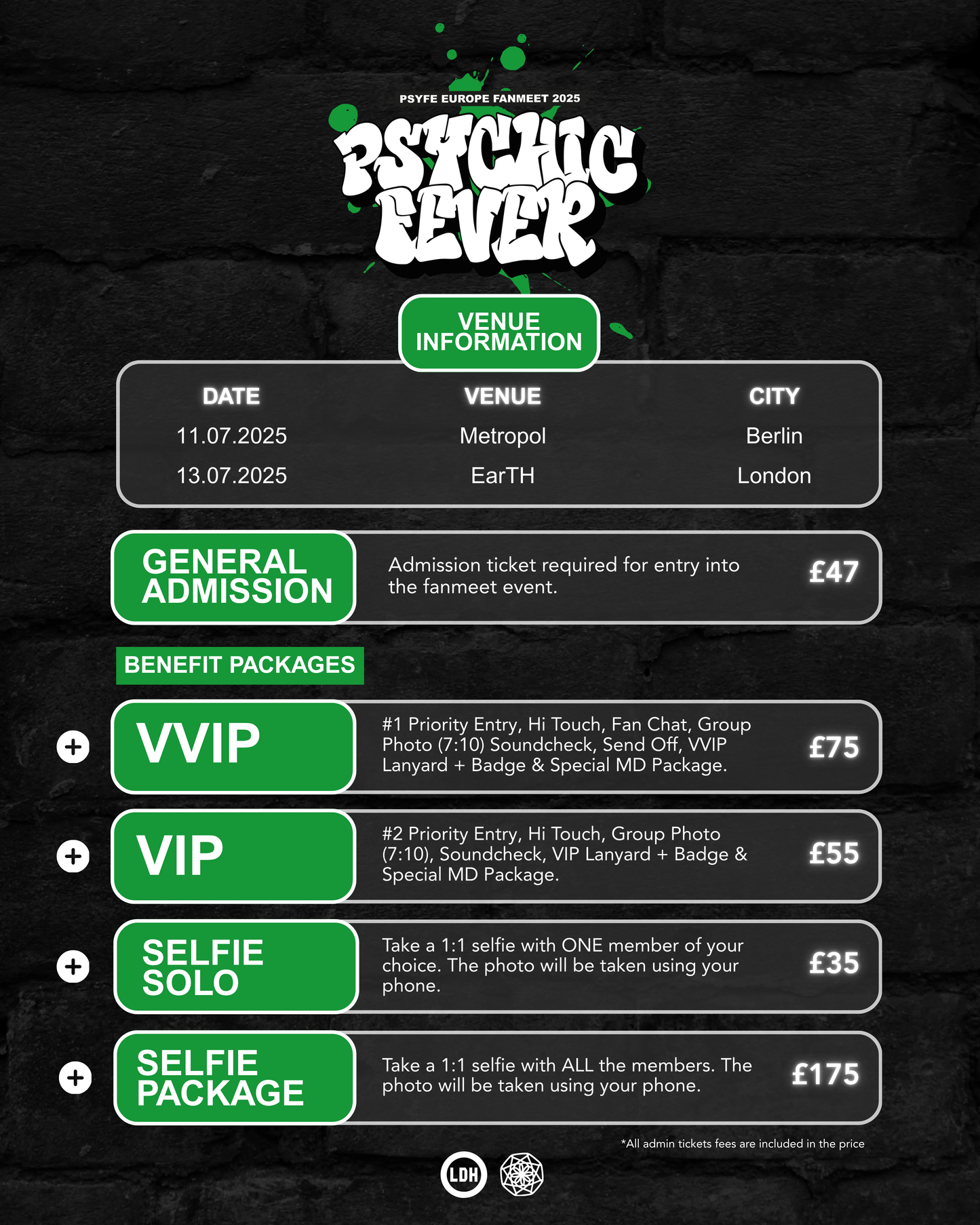 PSYCHIC FEVER 1ST EUROPE FANMEET TOUR - BERLIN FAN SELFIES