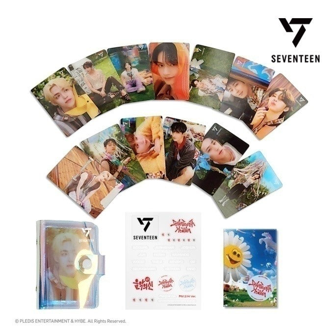SEVENTEEN - 3D LENTICULAR MINI CARD & BINDER PM 2:14 Version