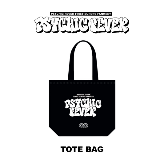 PREORDER: Tote bag  - PSYCHIC FEVER 1ST EUROPE FANMEET TOUR MD