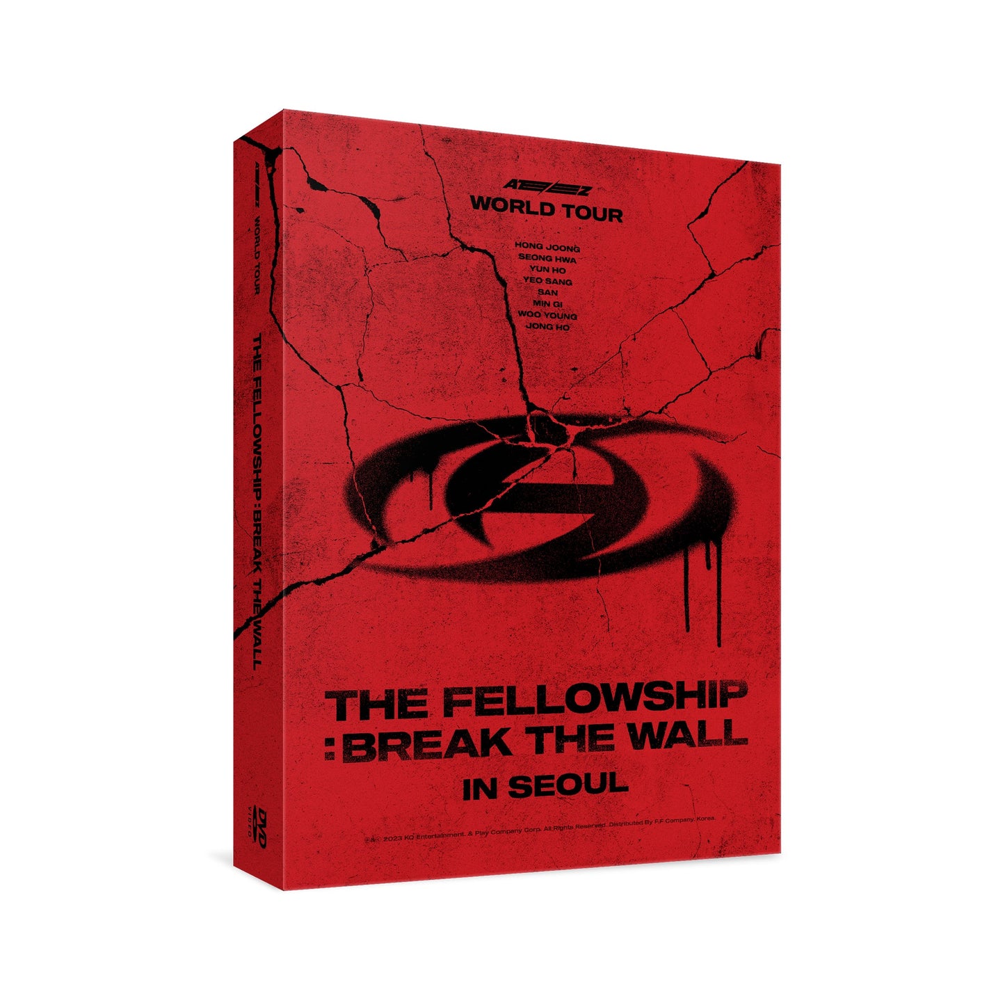 ATEEZ - WORLD TOUR THE FELLOWSHIP BREAK THE WALL IN SEOUL DVD