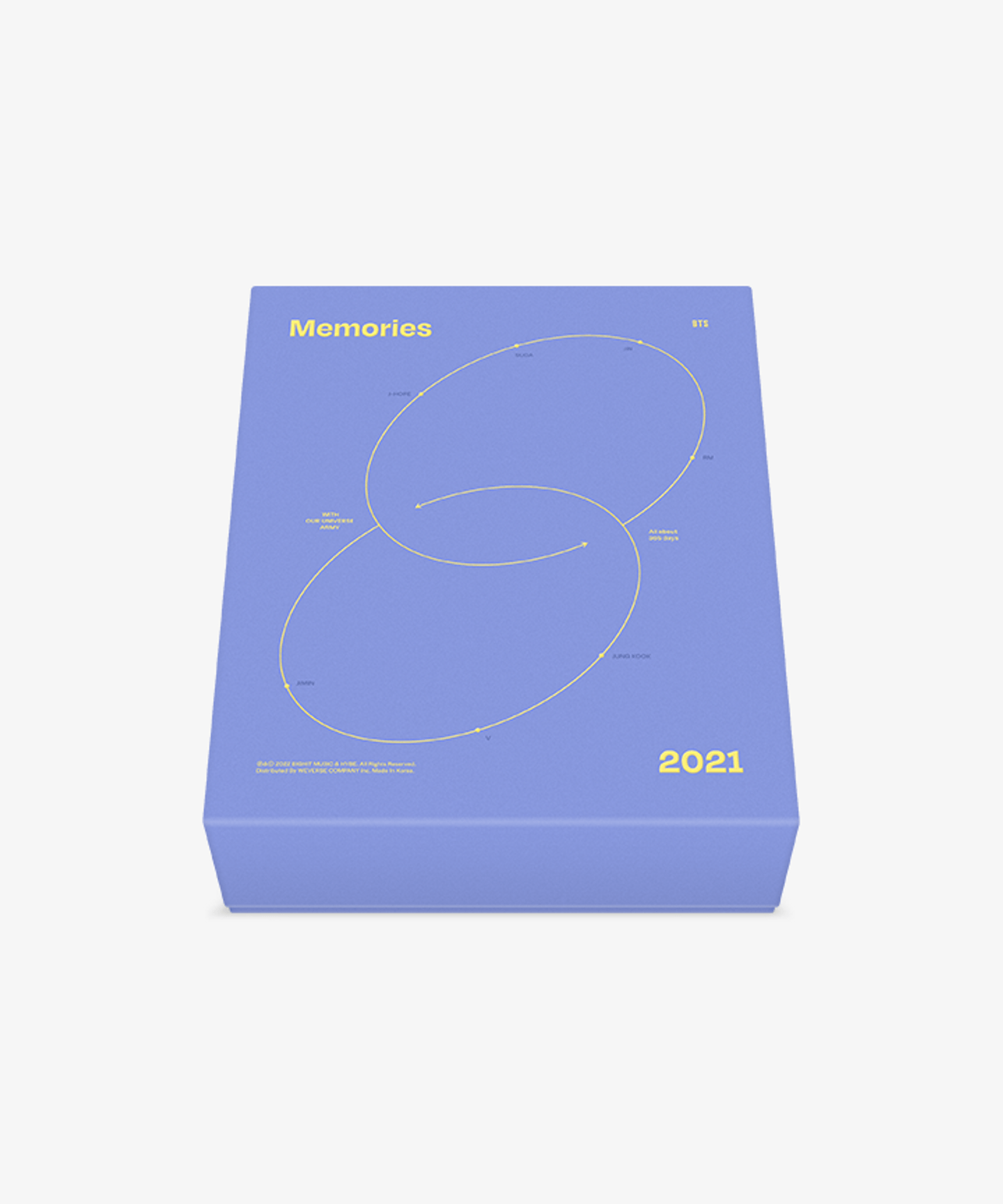 BTS - MEMORIES OF 2021 BLU-RAY With Weverse Benefits