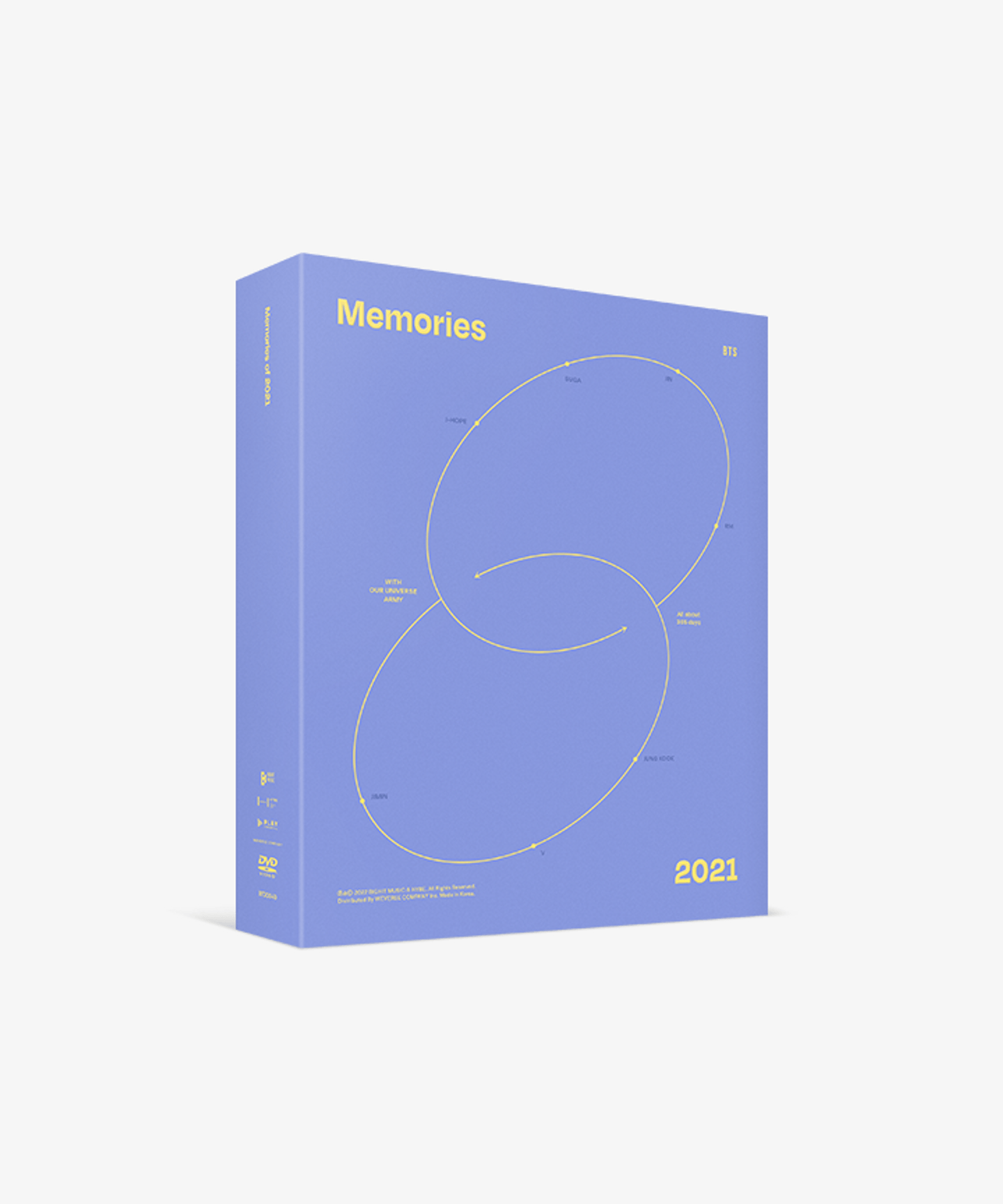 BTS - MEMORIES OF 2021 DVD GIFT : PHOTO FRAME 1PCS