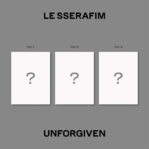 LE SSERAFIM 1ST STUDIO ALBUM UNFORGIVEN