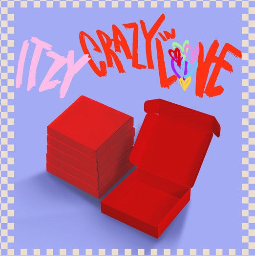PREORDER ITZY THE 1ST ALBUM CRAZY IN LOVE