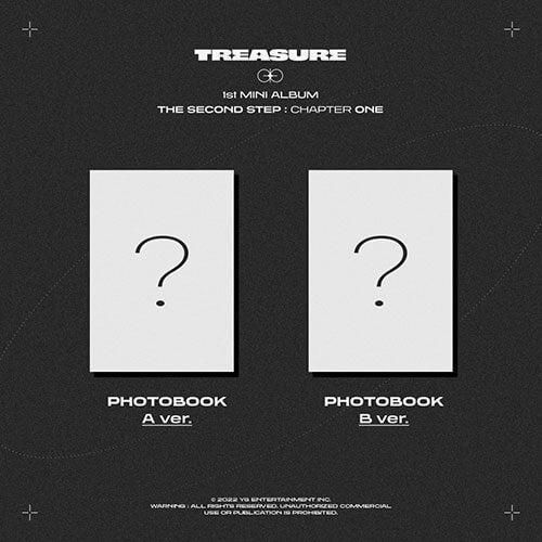 TREASURE 1ST MINI ALBUM THE SECOND STEP CHAPTER ONE (PHOTOBOOK VER.)