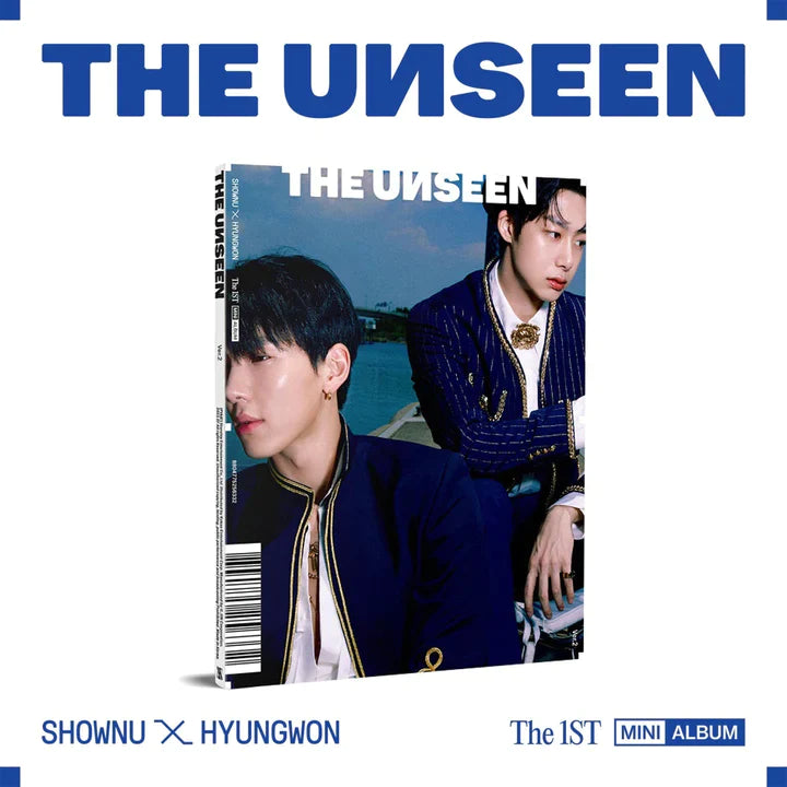 SHOWNU x HYUNGWON MONSTA X - 1st Mini Album THE UNSEEN Version 2