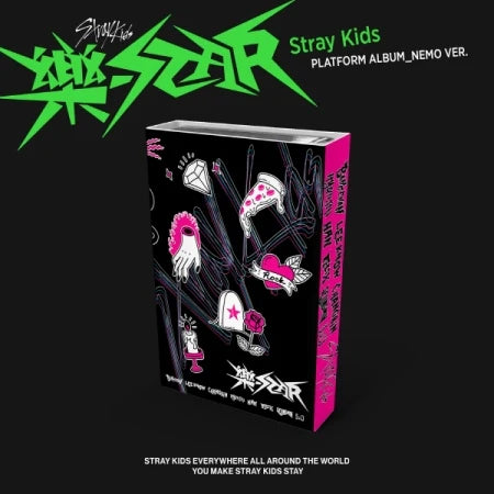 STRAY KIDS - MINI ALBUM 樂 ROCK STAR PLATFORM ALBUM NEMO VERSION