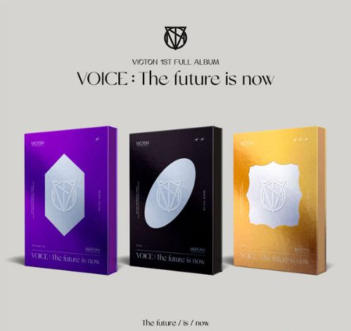 VICTON 1ST FULL ALBUM VOICE The future is now VERSIONS The future,is,now