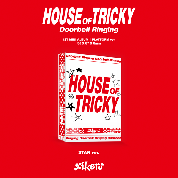 XIKERS - 1ST MINI ALBUM HOUSE OF TRICKY : DOORBELL RINGING STAR VERSIO ...