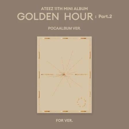 ATEEZ - GOLDEN HOUR : Part.2 (POCAALBUM Version) For Version