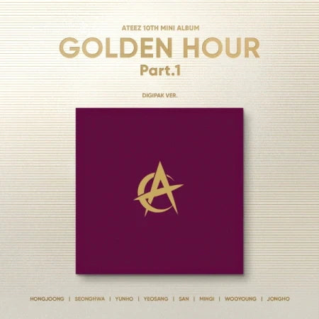 ATEEZ - GOLDEN HOUR : Part.1 (DIGIPACK Version)