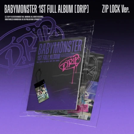 BABYMONSTER - 1st FULL ALBUM DRIP Zip Lock Version