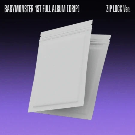 BABYMONSTER - 1st FULL ALBUM DRIP Zip Lock Version