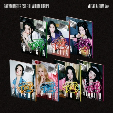 BABYMONSTER - 1st FULL ALBUM DRIP (YG TAG ALBUM Version)