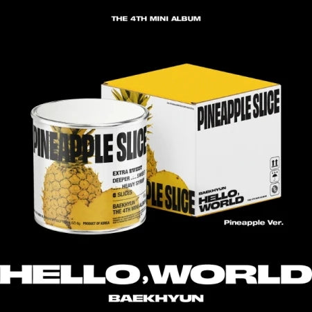 BAEKHYUN - Hello, World (Pineapple Version  Limited)