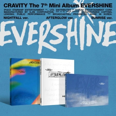 CRAVITY - THE 7TH MINI ALBUM EVERSHINE