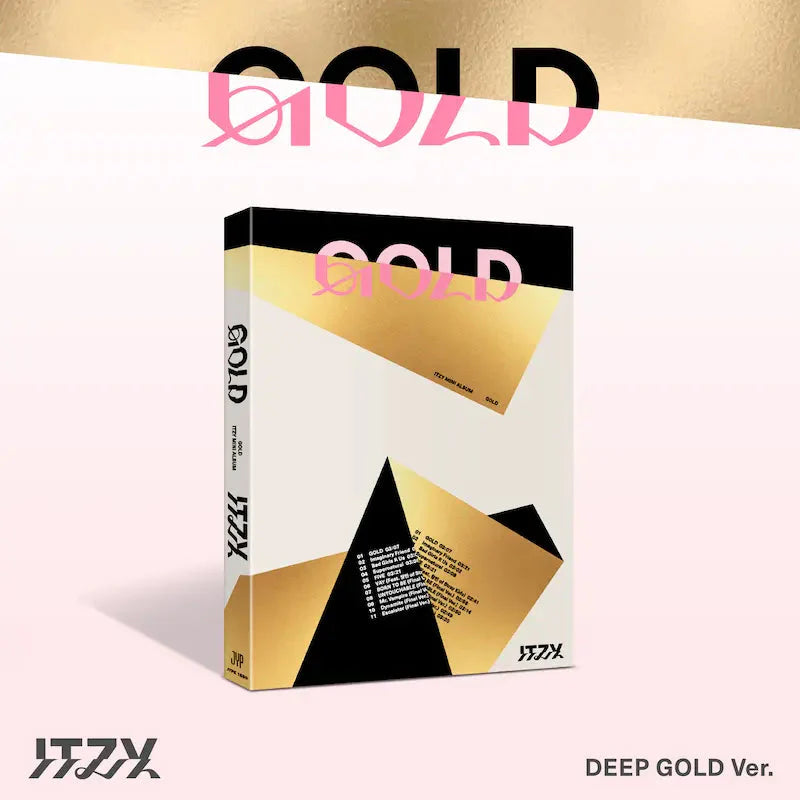 ITZY - 2ND FULL ALBUM GOLD (STANDARD Version) Deep Gold