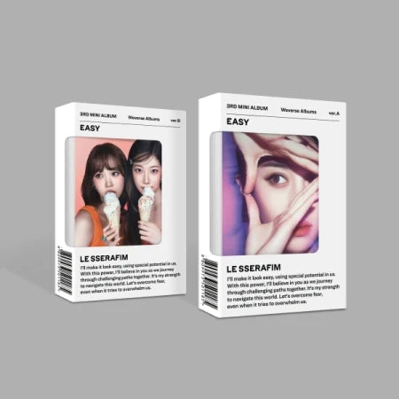 LE SSERAFIM - 3RD MINI ALBUM EASY WEVERSE ALBUMS Version