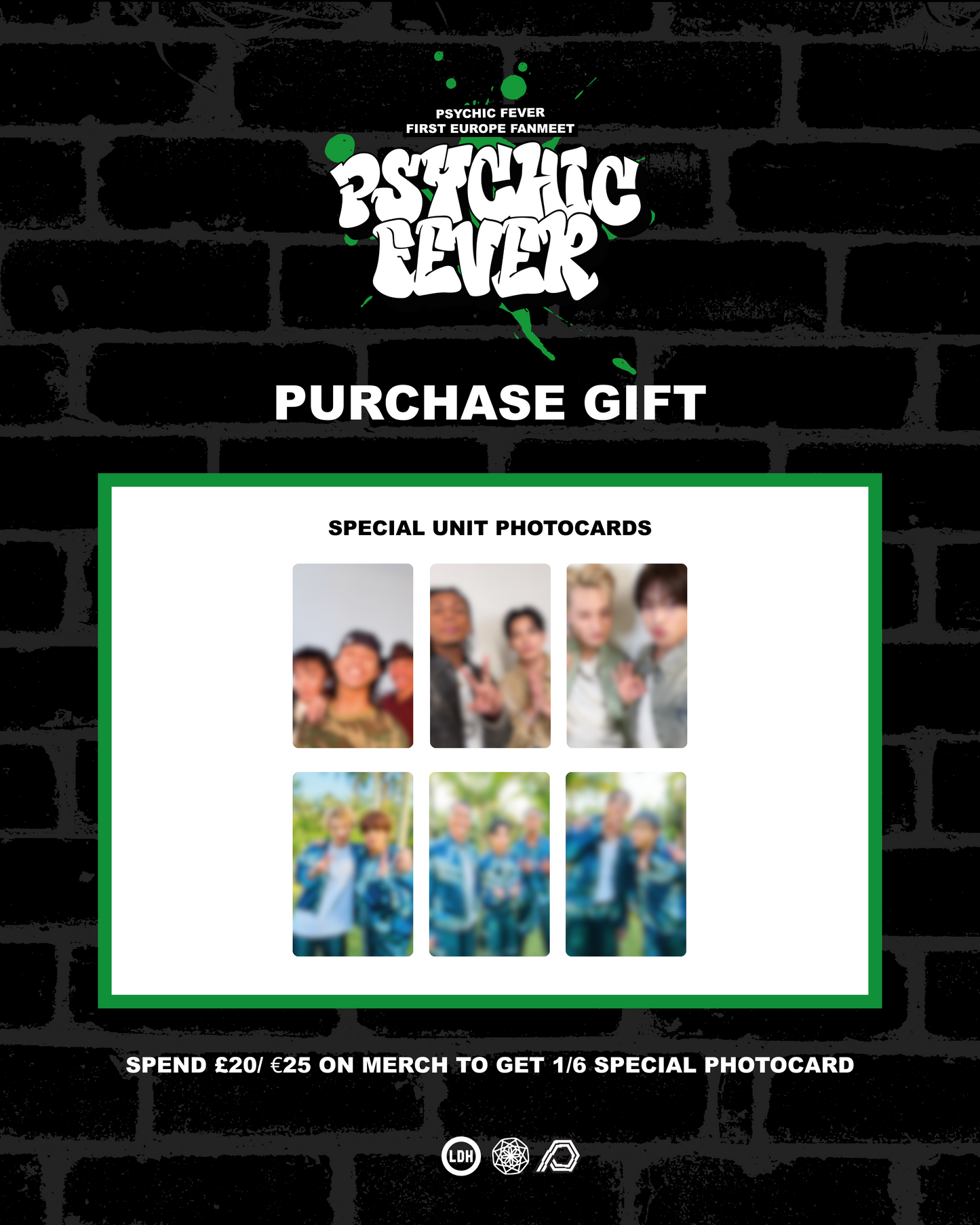 PREORDER : PSYCHIC FEVER 1ST EUROPE FANMEET TOUR MD - Bandana (BERLIN COLLECTION)
