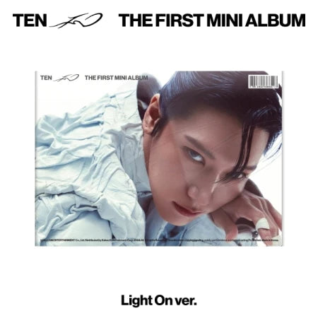 TEN(NCT) - 1ST MINI ALBUM TEN PHOTOBOOK Light On Version