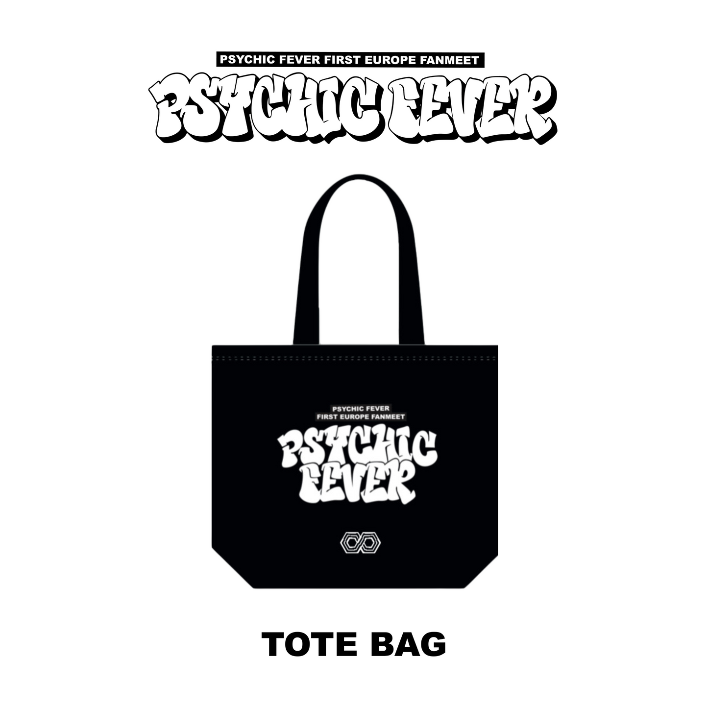 PREORDER : PSYCHIC FEVER 1ST EUROPE FANMEET TOUR MD - Tote bag (BERLIN COLLECTION)