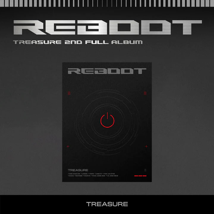 TREASURE - 2ND FULL ALBUM REBOOT PHOTOBOOK Version 1