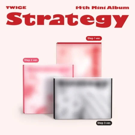 PREORDER : TWICE - STRATEGY (STANDARD Version) with JYP Shop Gift