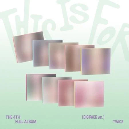 TWICE - THIS IS FOR (4th FULL ALBUM) (DIGIPACK Version)