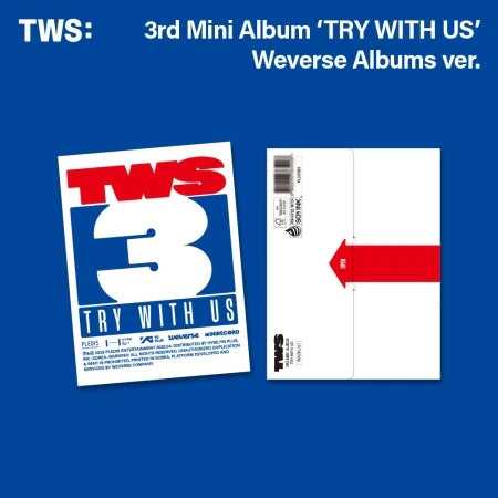 TWS - TRY WITH US (3rd Mini Album) (Weverse Albums Version)
