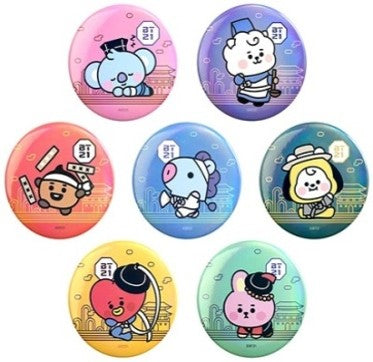 BT21 CAN BADGE HANBOK