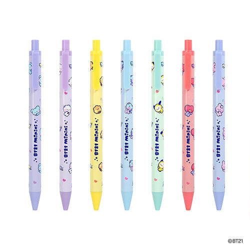 BT21 Minini Gel Ink Ball Pen