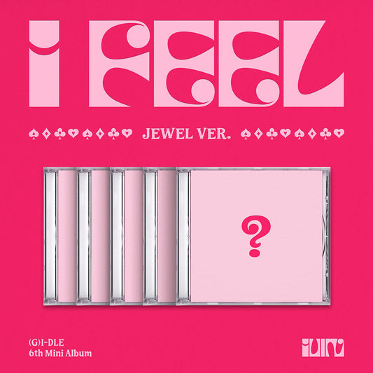 (G)I-DLE - 6TH MINI ALBUM I FEEL JEWEL VERSION