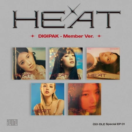 (G)I-DLE - SPECIAL ALBUM HEAT DIGIPAK MEMBER VERSION