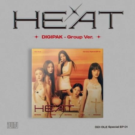 (G)I-DLE - SPECIAL ALBUM HEAT DIGIPAK VERSION