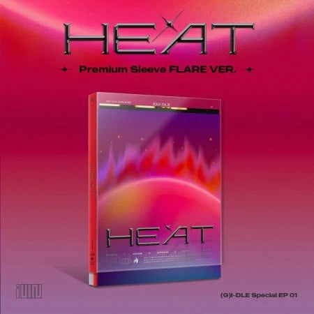 (G)I-DLE - SPECIAL ALBUM HEAT SLEEVE VERSION FLARE VERSION