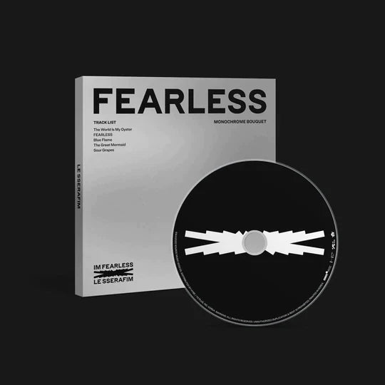 LE SSERAFIM - 1ST MINI ALBUM FEARLESS  MONOCHROME BOUQUET VER.