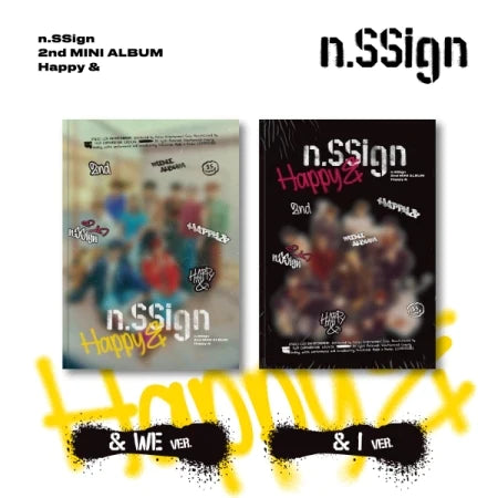 N.SSIGN - 2ND MINI ALBUM HAPPY & STANDARD VERSION