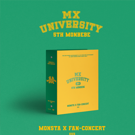 MONSTA X - 2021 FAN-CONCERT MX UNIVERSITY DVD