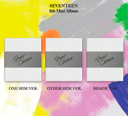 PREORDER - SEVENTEEN - 8TH MINI ALBUM Your Choice