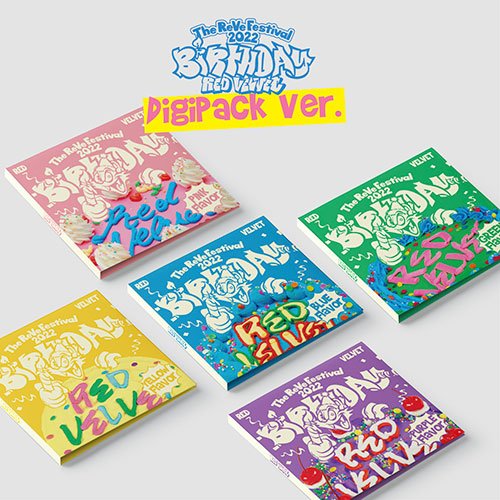 RED VELVET – MINI ALBUM ‘THE REVE FESTIVAL 2022 – BIRTHDAY DIGIPACK VER. Infographic