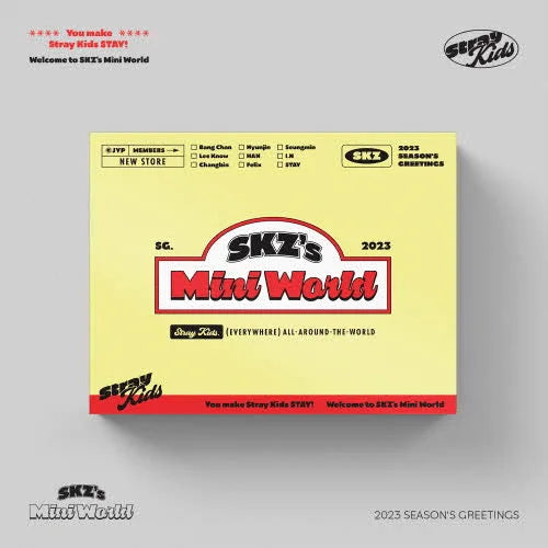 STRAY KIDS - 2023 SEASONS GREETINGS - SKZ'S MINI WORLD +GIFT(POLAROID)