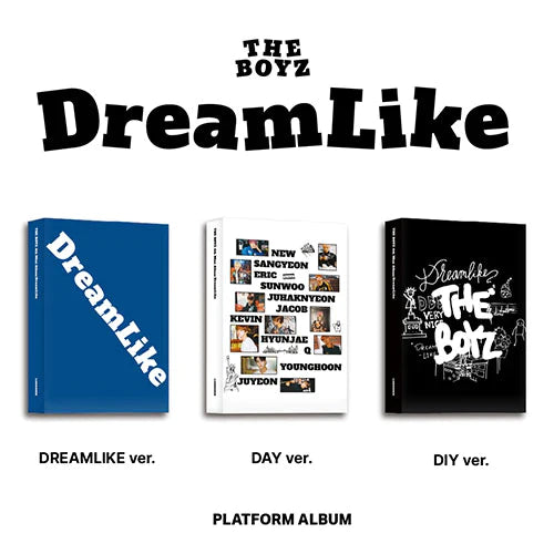 THE BOYZ - 4TH MINI ALBUM DREAMLIKE PLATFORM VERSION