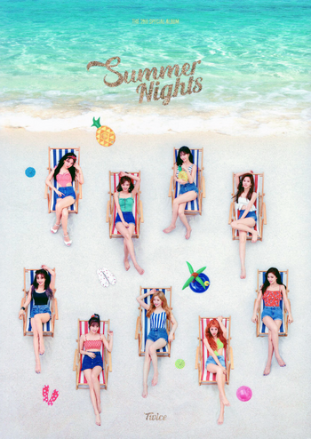 TWICE 2nd Special Album SUMMER NIGHTS Version B