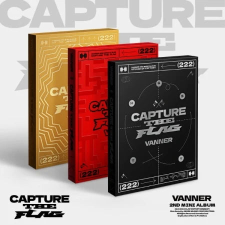 VANNER - 2ND MINI ALBUM CAPTURE THE FLAG STANDARD VERSION